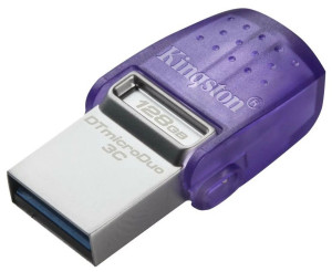 Флешка Kingston 128GB DataTraveler microDuo 3C (USB 3.0/3.2 + Type C) (DTDUO3CG3/128GB)